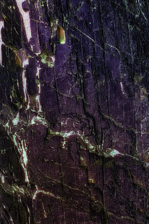 The texture of the rock breaking closeupの写真素材