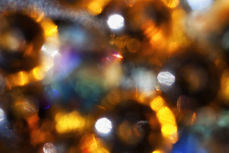 Bright abstract background with blurred multicolored flaresの写真素材