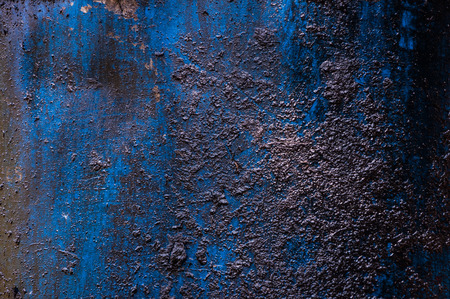 Oil barrel background , blue fuel tank background