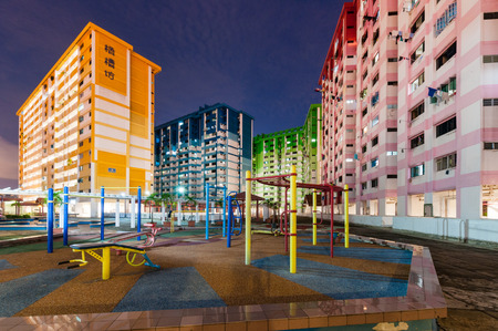 SINGAPORE - JUNE 23, 2016 : The Rochor center building is popular landmark in Singapore have to be a Demolished soonのeditorial素材