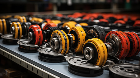 Automotive spare parts. Spare parts for car. Car service.の素材