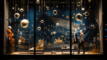 Interior of the Dolce and Gabbana store in Milan.の素材