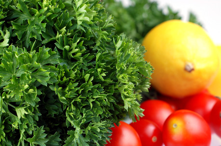 parsley lemonの写真素材