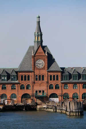 clock tower, New York,USAの写真素材