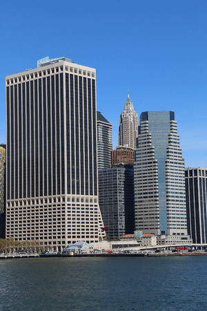 tower building  river side,USAのeditorial素材