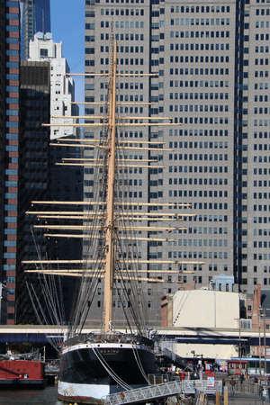 ship parking riverside ,USAのeditorial素材