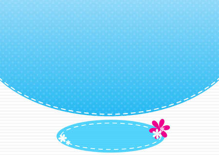 Background cyan pattern lanscapeのイラスト素材