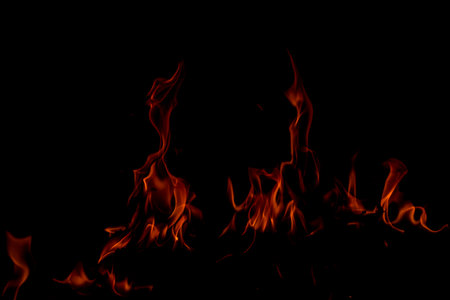 Blaze fire flame texture background. Fire sparks background. Abstract fire flame texture for banner...
