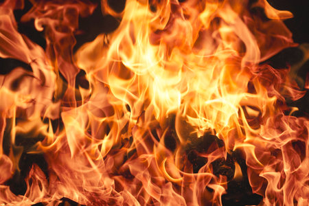 Fire flame background. Fire flames. Campfire texture. Flaming bonfire. Fire wallpaper. Bonfire...