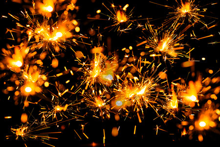 Sparkle lights. Festive Christmas sparkle. Fiery sparkle. Firework sparkle effect. Star explosion....