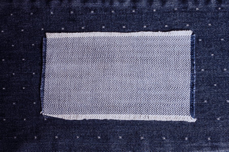 Blank Space on jeans denim. Jeans banner. Jean background. Denim texture. Denim texture for...