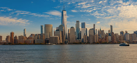 World Trade Center. Landmarks of New York. NY downtown. New York midtown. WTC.の写真素材