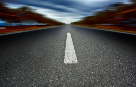 Direct road tar, a leading light inの写真素材