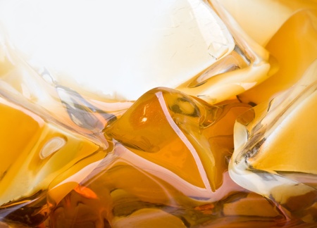 Whiskey with ice backgroundの写真素材