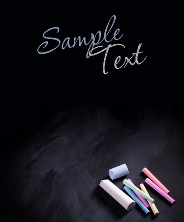 Blackboard - space for textの写真素材