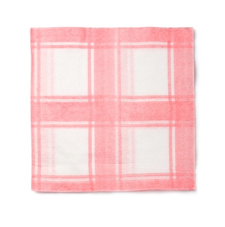White tissue paper on white backgroundの写真素材