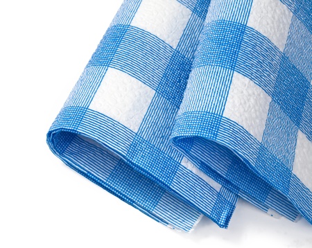 Close-up of kitchen paper napkinsの写真素材