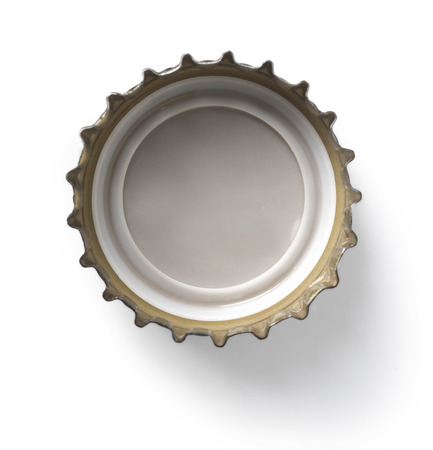 Cup on white background - close-upの写真素材