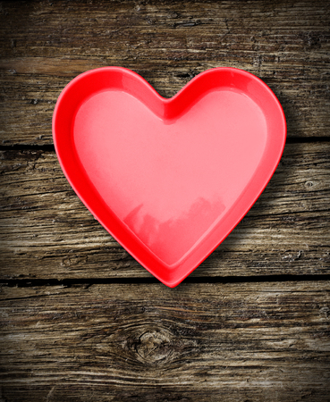 Valentines Day background with hearts.の写真素材