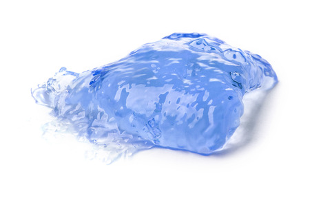 Gel isolated on white backgroundの写真素材