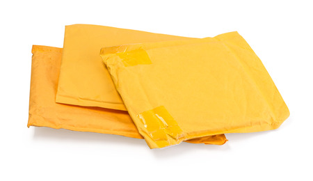 Real Envelope Isolated On White