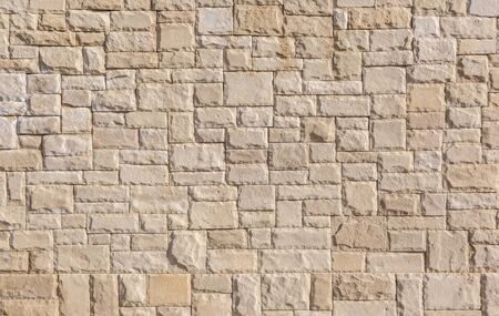 Facing tile stone wall texture background. modern facing material.