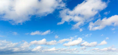 blue sky with clouds background