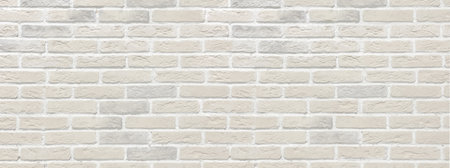 light beige brick wall, decorative panoramic background