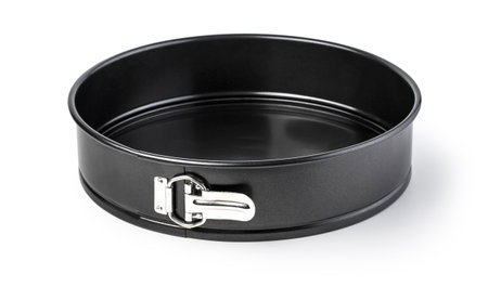 Detachable baking dish for cakes and pies isolated on white background