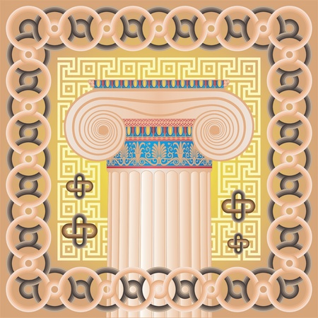 Ionic capitalのイラスト素材