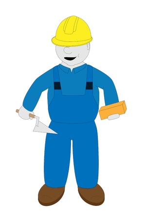 Bricklayerのイラスト素材