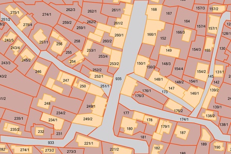 Cadastre (imaginary seamless image)のイラスト素材