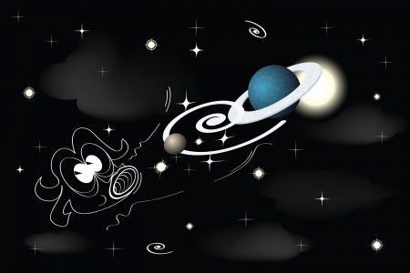 Black holeのイラスト素材