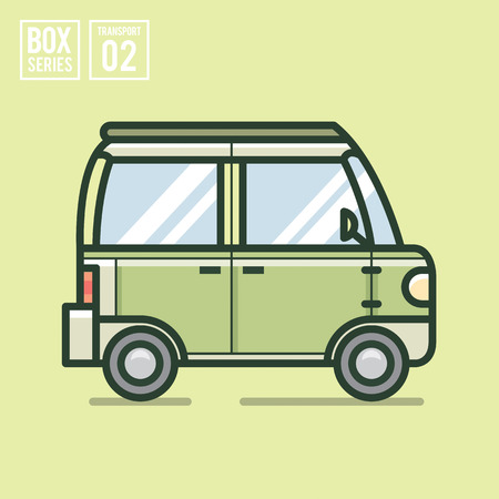transport illustration for website, publication, info graphic, etc.のイラスト素材