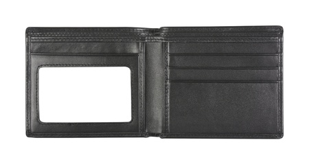 wallet for put card on white background, isolated