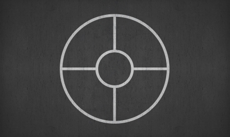 blank market network partition on blackboard for your ideas