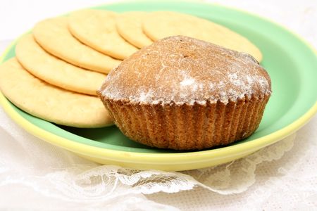 Cookies and muffinの写真素材