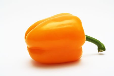 Orange pepperの写真素材