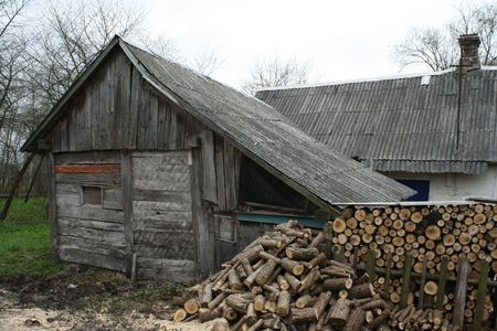 Old houseの写真素材