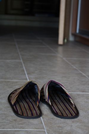 Slippersの写真素材