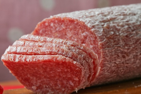 Salamiの写真素材