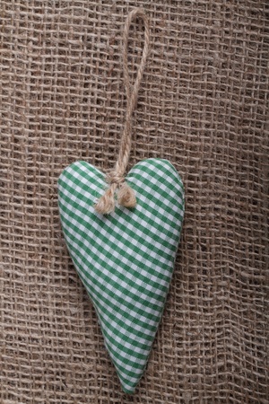 Handmade heartの写真素材