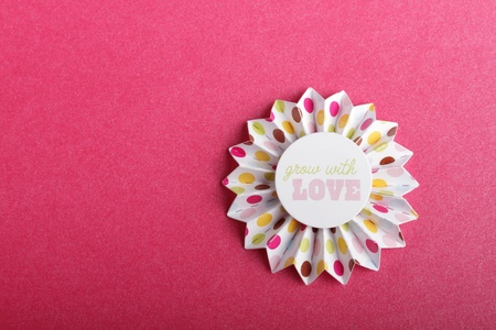 Handmade flower の写真素材