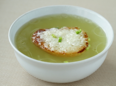 French onion soupの写真素材