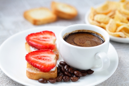 Healthy breakfastの写真素材