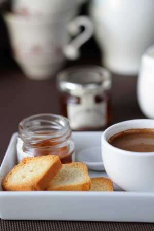 Healthy breakfastの写真素材
