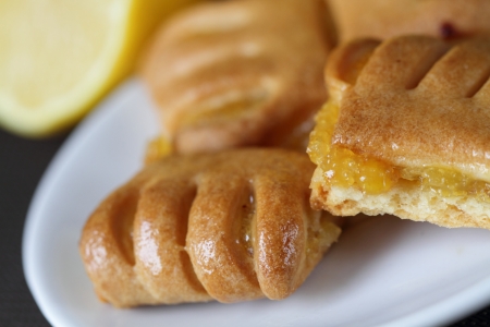 Lemon cookiesの写真素材