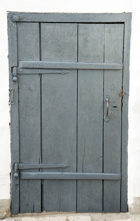 Old wooden doorの写真素材