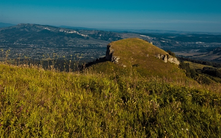 Caucasus landscapeの写真素材