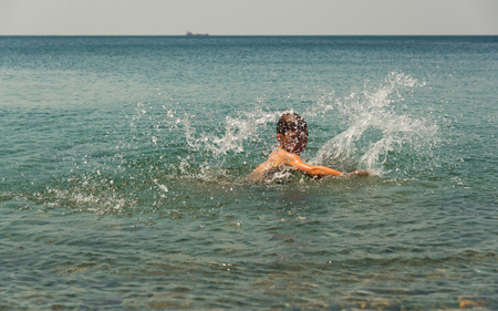 Summer holiday on the seaの写真素材